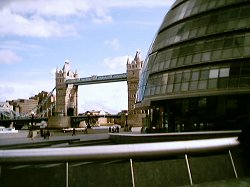 London City Hall and Tower Bridge