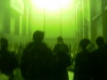 People in front of The Weather Project