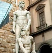A statue in Florence