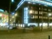 A department store in Helsinki at night