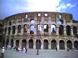A view of the Colosseum in Rome